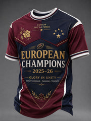 Men's Back 2 Back Champions Short Sleeves T-shirt