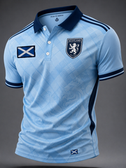 Men's UK Football Lover Scotland Printed polo shirt