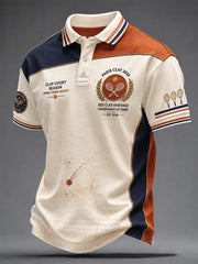 Men's Franch Tennis Tournament Shirt