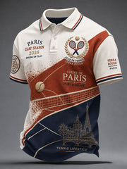 Men's Franch Tennis Shirt
