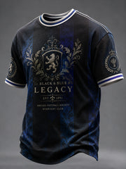 Men's Club Brugge KV Football Lover Printed T-shirt