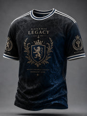 Men's Club Brugge KV Football Lover Printed T-shirt