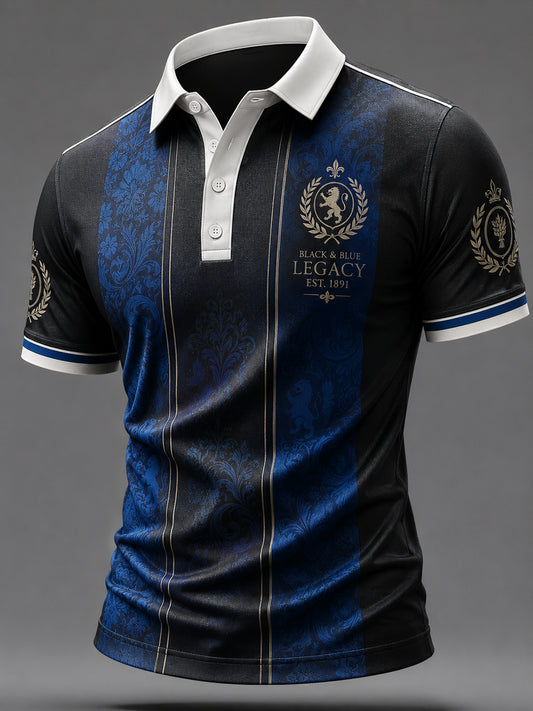 Men's Club Brugge KV Football Lover Print Casual Top