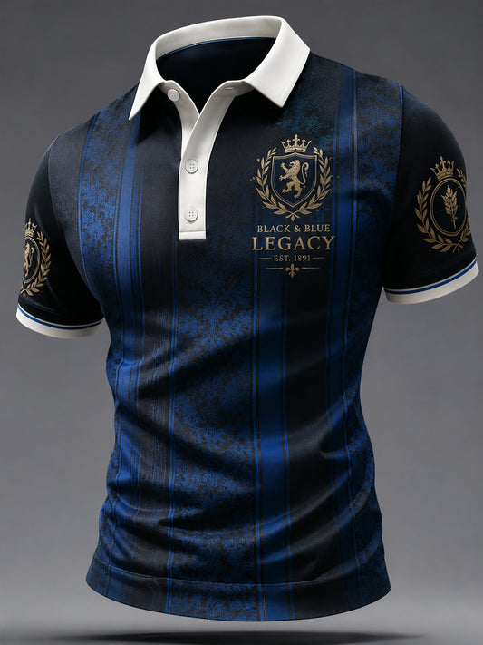Men's Club Brugge KV Football Lover Print Casual Top