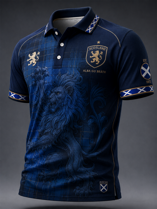 Men's Scotland Printed polo shirt