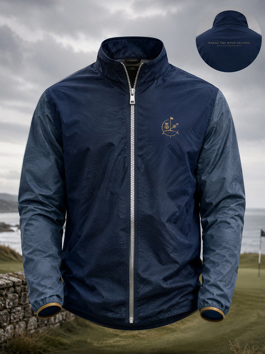 Men's Scotland Golf Lover Printed Coat