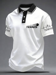 Men's Wimbledon Sports Unisex Casual polo shirt