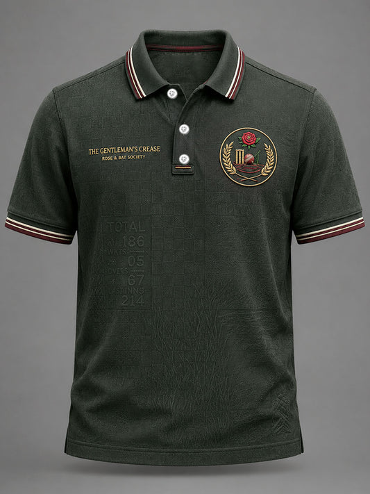 Men's England Cricked Lover Printed Casual Tops