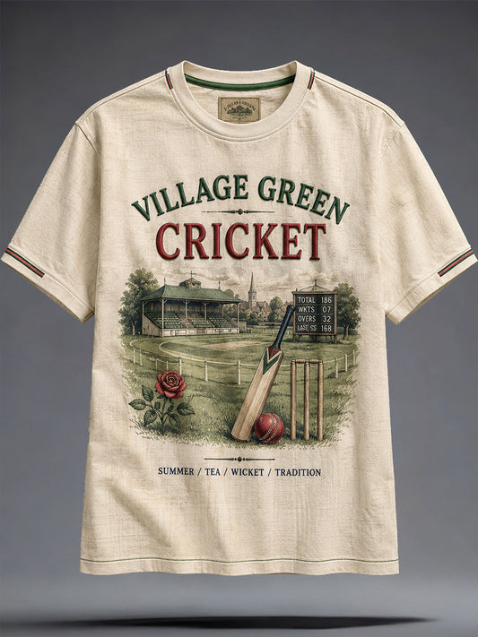 Men's England Cricked Lover Printed T-shirt