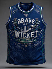 Men's Scotlandd Cricked Lover Printed Tank Tops