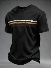 Men's  Retro short sleeves t-shirt