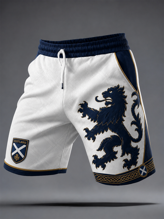 men's Scotland Printed shorts