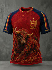 Men's ESPAÑA Football Short Sleeve T-shirt