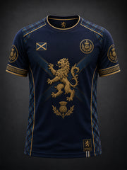Men's Scotland Art Printed Short Sleeve T-shirt