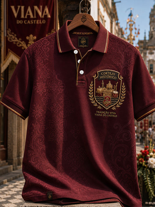Men's Portugal Festas d'Agonia Art Printed Casual Tops