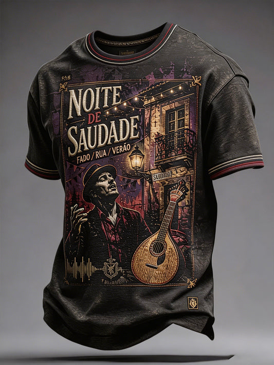 Men's Festival of the Popular Saints Portugal Art Printed T-Shirt