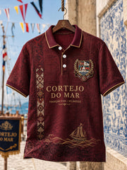 Men's Festas d'Agonia Portugal Art Printed Casual Tops