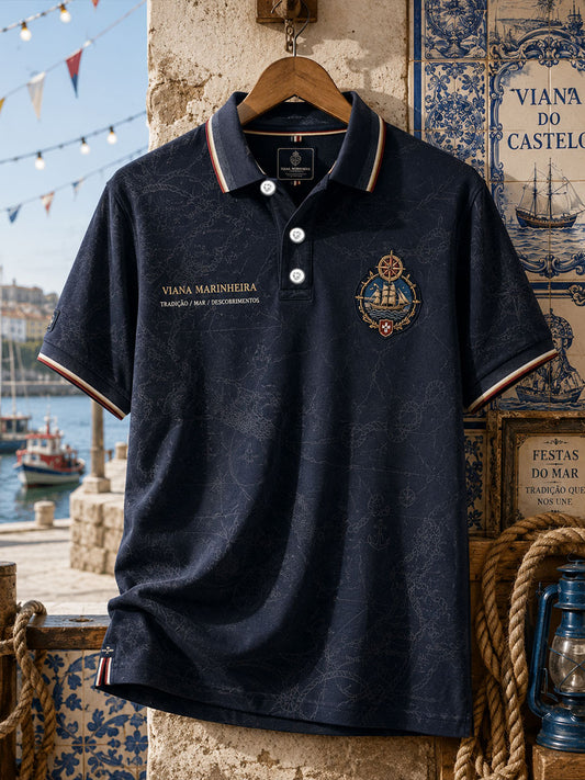 Men's Festas d'Agonia Portugal Art Printed Casual Tops