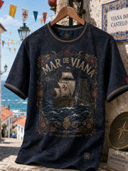 Men's Festas d'Agonia Portugal Art Printed T-shirt