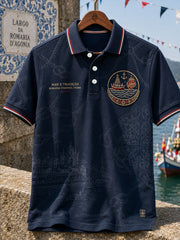 Men's Festas d'Agonia Portugal Art Printed Casual Tops
