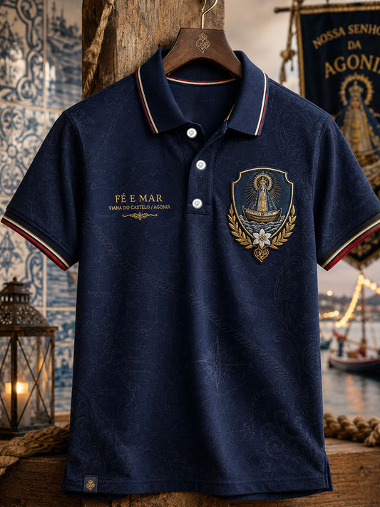 Men's Festas d'Agonia Portugal Art Printed Casual Tops