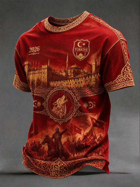 Men's Turkish football T-shirts