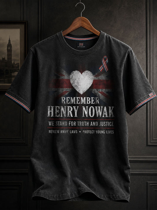 Men's Stand With Henry Printed T-shirt