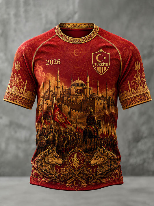 Men's Turkish football T-shirts