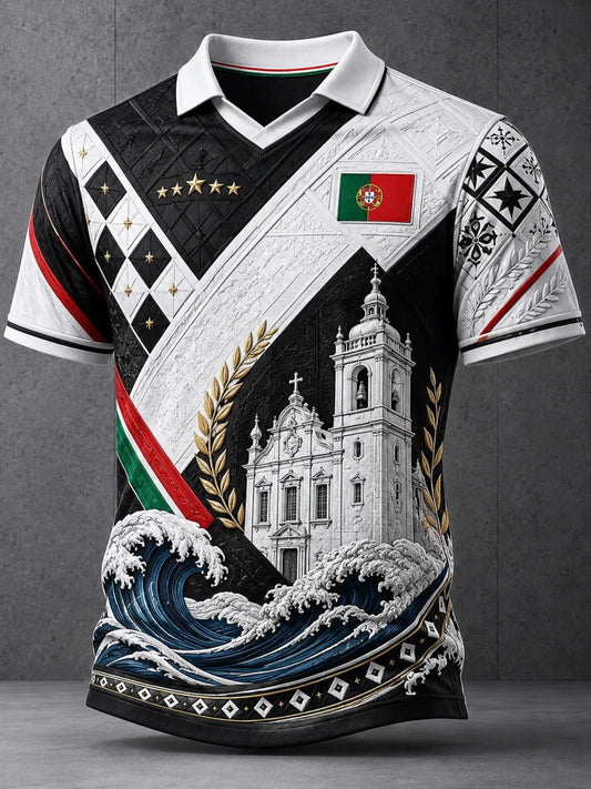 Men's Portugal Football Inspired Shirt