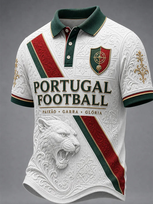 Men's Portugal Football Inspired Shirt