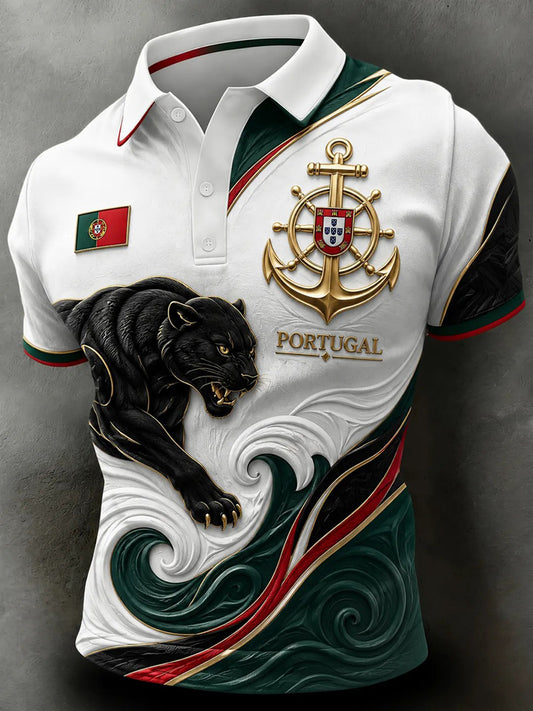 Men's Portugal Football Inspired Shirt
