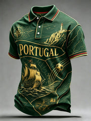 Men's Portugal Football Inspired Shirt