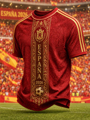 Men's Gift For Football Fans Print Casual Tee