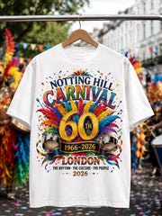 Men's 60th Anniversary Carnival Graphic Short Sleeve T-shirt