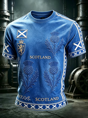 Men's Scotland Printed short sleeves t-shirt
