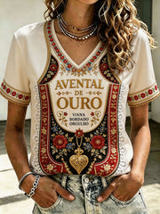 Women's Festas d'Agonia Portugal Art Printed T-shirt