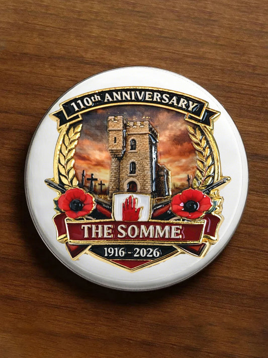 Battle of The Somme Print Pins