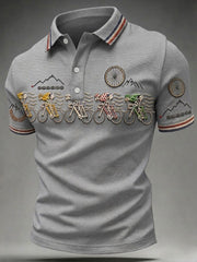 Men's Skeleton Bicycle Shirt