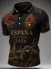 Men's Spain Futbol Fan 2026 Shirt