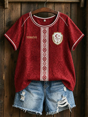 Women's Türkiye Cotton-Linen Top
