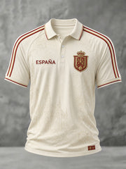 Men's Gift For Football Fans Print Casual Polo