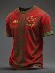 Men's Moroccan Football T-shirts