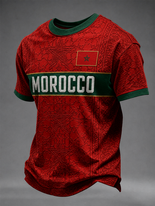 Men's MOROCCO Printed short sleeves t-shirt
