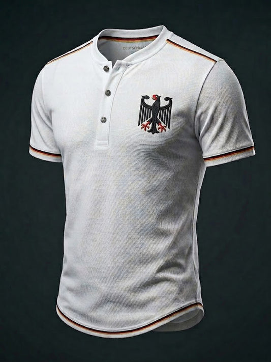Men's Germany Football Printed T-shirt