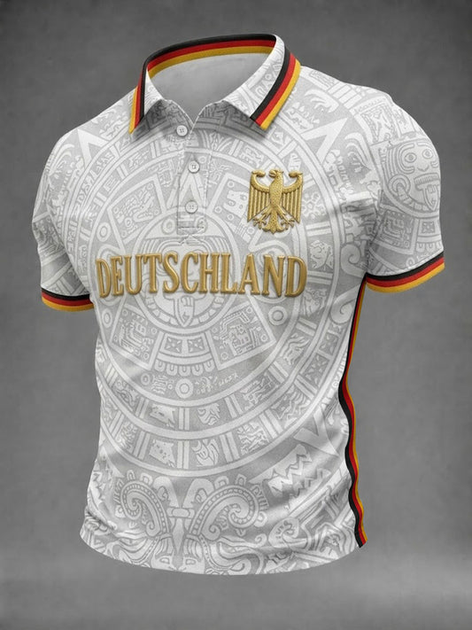 Men's Germany Football Printed Shirt