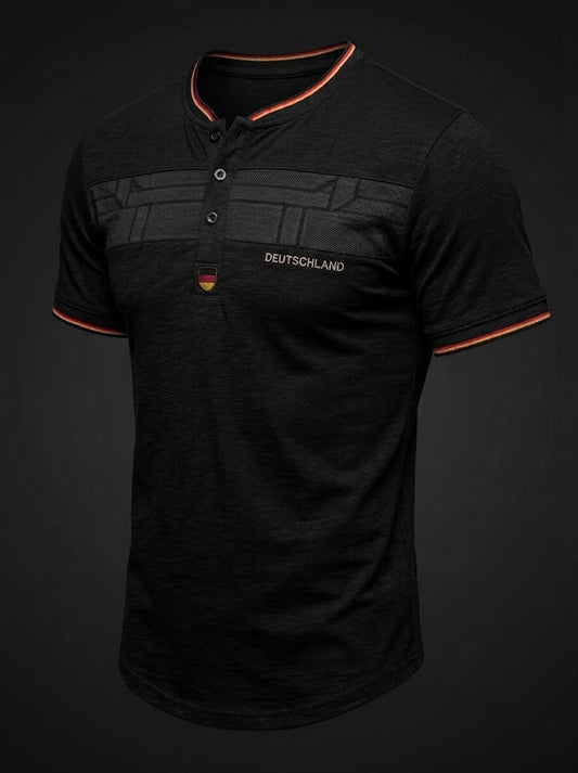Men's Germany Football Printed T-shirt