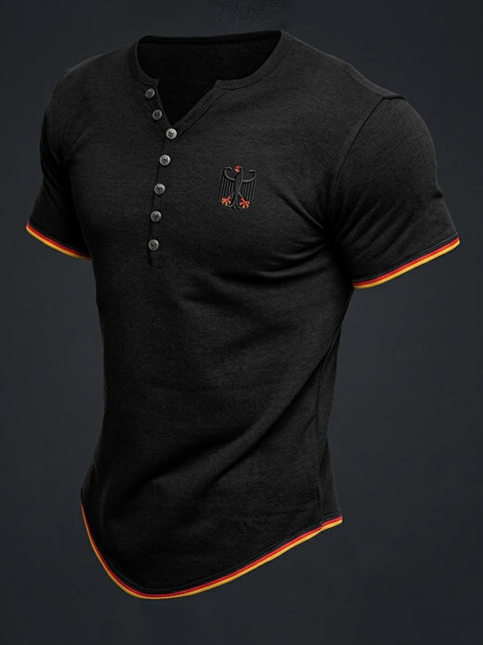 Men's Germany Football Printed T-shirt