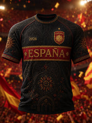 Men's Gift For Football Fans Print Casual Tee