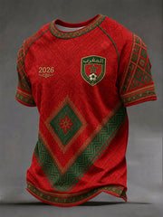 Men's 2026 Morocco Football T-Shirts