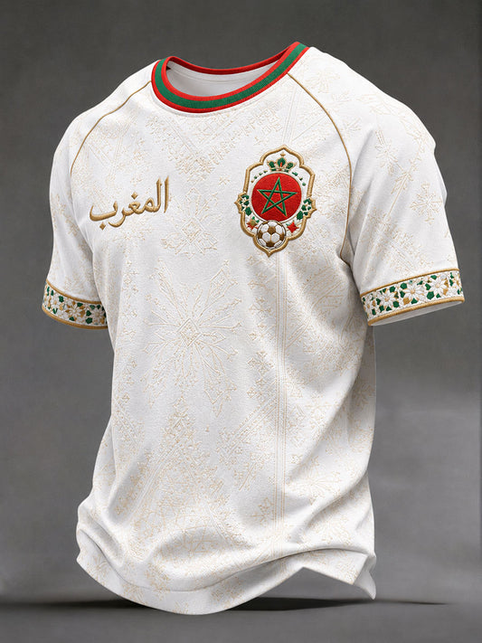 Men's 2026 Morocco Football T-Shirts